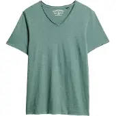Superdry Raw Edge Slub V Kurzarm-t-shirt
