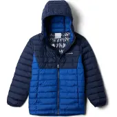 Columbia POWDER LITE II HOODED JACKET Blau
