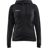 Craft Trainingsjacke Evolve Hood Jacket Damen Black-XXL