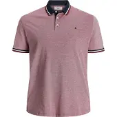 Jack & Jones Plus Size Einfarbig Poloshirt