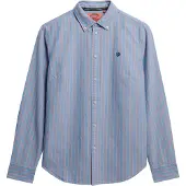 Superdry Slim Oxford Bd Langarmhemd
