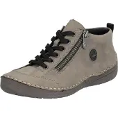 Rieker Damen Schnürschuhe/ Halbschuhe Grau SynthetikGröße:40
