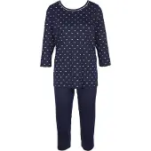 Calida 3/4-Pyjama Calida Dark lapis blue