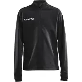 Craft Trainingsjacke Evolve Halfzip Kinder Black-Größe 146