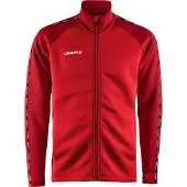 Craft Trainingsjacke Squad 2.0 Full Zip Herren Bright Red Express-XXXL