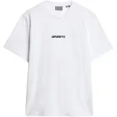Superdry für Herren. M1012028A T-Shirt Mikrologo-Druck weiß (XXL), Lässig, Baumwolle, Kurzarm