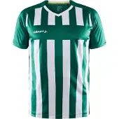 Craft Progress 2.0 Stripe Trikot Kurzarm Herren - Grün / Weiß