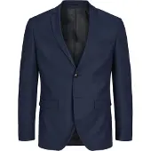 Jack & Jones 12141107, Elasthan, Polyester, Wolle, Blau