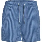 Jack & Jones Seersucker Badeshorts Blau S Herren Blau S