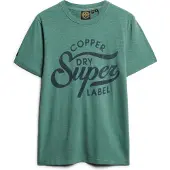 Superdry Copper Label Script Kurzarm-t-shirt