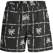 Jack & Jones Fiji Oceanday Badeshorts Schwarz 44 Herren Schwarz 44