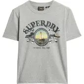 Superdry Travel Souvenir Relaxed Kurzarm-t-shirt