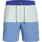 Jack & Jones Capri Badeshorts Blau M Mann Blau M