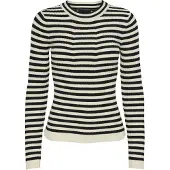 Pieces Pullover Crista 17115047 Beige Slim Fit