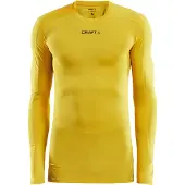 Craft Unterhemd Pro Control Compression LS Unisex Yellow-S