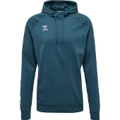 Hummel Herren Kapuzenpullover hmlMove Grid Cotton Hoodie 214783-6470 M - Deep Teal - M