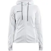 Craft Trainingsjacke Evolve Hood Jacket Damen White-XS