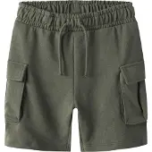 Name it Sweatshorts - Cargo - Noos - NkmOllie - Dusty Olive - - 12 Jahre (152) - Shorts