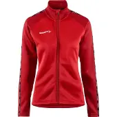 Craft Squad 2.0 Top Full Zip Damen - Rot