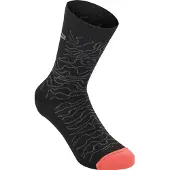 Alpinestars Drop Socken 15 Black Mid Gray