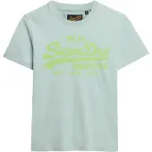 Superdry Vl Neon Slim Kurzarm-t-shirt