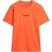 Superdry Micro Logo Graphic Loose Kurzarm-t-shirt