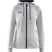 Craft Sweatjacke ADV Unify FZ Hood Damen Grey Melange-XS