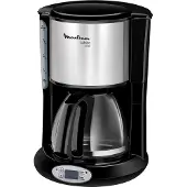 Moulinex FG362810, Filterkaffeemaschine, 1,2 l, 1000 W, Schwarz, Edelstahl