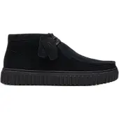 Clarks Torhill Hi Wildlederschuhe, Schwarz 40 EU