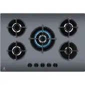 Electrolux EGG75372M, Spiegel, Integriert, 75 cm, Gaskochfeld, Glas, 5 Zone(n)