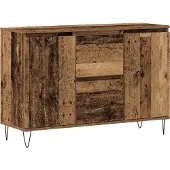 vidaXL Sideboard Altholz-Optik 101,5x35x70 cm Holzwerkstoff