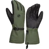 Mammut - Primaloft Skihandschuhe - Stoney Glove Dark Marsh für Herren aus Leder - Größe 6 - Khaki