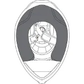 AGV K3 Wangenpolster