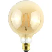 HOFTRONIC™ LED-Glühlampe E27 9W 950lm G125 2200K Dimmbar Bernsteinfarbe