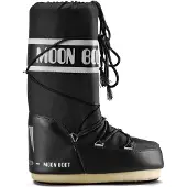 Moon Boot Icon Stiefel Nylon Schwarz warm gefüttert Uni Apres Ski Größe 23-26