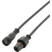 TRU COMPONENTS 1572446 Rundstecker konfektioniert Stecker, gerade, Buchse, gerad