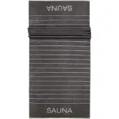 Cawö Saunatuch Balance Sauna Anthracite