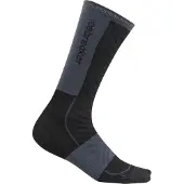 Icebreaker Laufsocken Merino Run+ Ultralight Crew Herren Black/Graphite-Schuhgröße 39 - 41,5