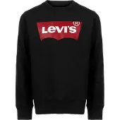Levi's Kids Sweatshirt - Fledermausflügel - Schwarz - - 16 Jahre (176) - Sweatshirts