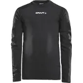 Craft Unterhemd Pro Control Compression LS Kinder Black-Größe 134