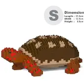 Jekca Bricks Red-footed Tortoise 01 ST19TTE04