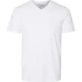Selected V-Shirt "SLHNEWPIMA SS V-NECK TEE B NOOS"