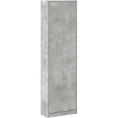 vidaXL Kleiderschrank Beton Grau 55 x 25 x 189 cm Holzwerkstoff