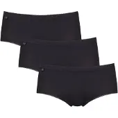 Sloggi Midislip "Basic+" Baumwolle, klassischer Stil, bequem, mittelhoher Bund, Softnähte
