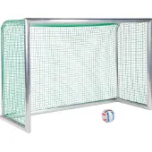 Sport-Thieme Mini-Fußballtor "Professional", Inkl. Netz, grün (MW 4,5 cm), 2,40x1,60 m, Tortiefe 1,00 m