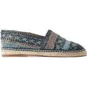 Dolce&Gabbana Gewebte Leder-Espadrilles Slipper