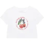 GUESS T-Shirt J6RI02 K6YW4 Weiß Relaxed Fit