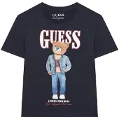 GUESS T-Shirt L6RI11 K8HM4 Dunkelblau Regular Fit 164