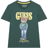 GUESS T-Shirt L6RI11 K8HM4 Grün Regular Fit