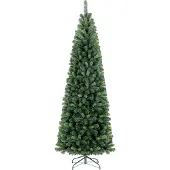 Salcar Bleistift Weihnachtsbaum 180 cm Künstlicher Tannenbaum Schmal Christbaum Slim